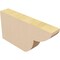 Ekena Millwork 2in. W x 6in. H x 12in. L Crestline Woodgrain TimberThane Rafter Tail, Primed Tan RFTUR02X06X12CRERCPR - alternate 4